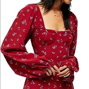 Free People Woman’s Iris Midi Dress, Size Medium